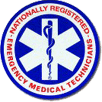 Nationally Register Emergency Medical Technicians Decal