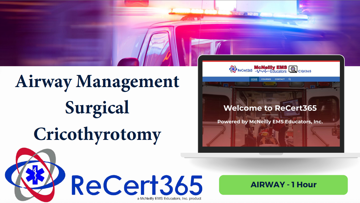 Airway Management – Surgical Cricothyrotomy