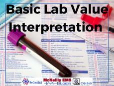 Basic Lab Value Interpretation (DE) (1hr)