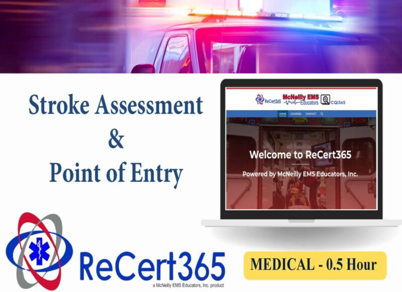 Stroke Assessment / Point of Entry (DE) (.5hrs) 2026